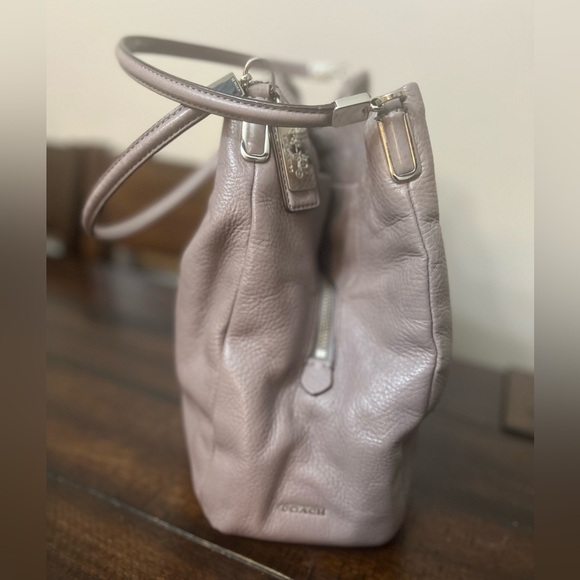 Coach Gray Leather Hobo Bag with Slouchy Silhouette#26224 - Picture 12 of 15